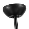 48 in. Integrated LED Indoor Brown Ceiling Fan with Light Kit and Remote Control