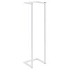 Towel Rack White 9.8"x7.9"x37.4" Steel