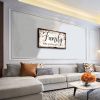 Family Canvas Wall Art for Living Room,Family is The Greatest Gift Word Painting,Family Wall Decor,Farmhouse Wall Decor Retro Artwork Canvas Prints Fr