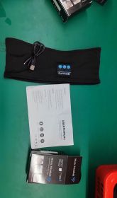 Home Fashion Simple Bluetooth Headband (Color: Black)