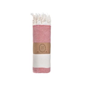 Violet Beach Towel (Color: Red, size: 38'' x 70'')
