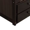 Captain's Bed Twin Daybed with Trundle Bed and Storage Drawers, White