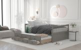 Full size Daybed with Twin size Trundle and Drawers;  Full Size