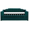 Upholstered Twin Daybed with Trundle