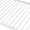 Twin over Twin Metal Bunk Bed;  Low Bunk Bed with Ladder